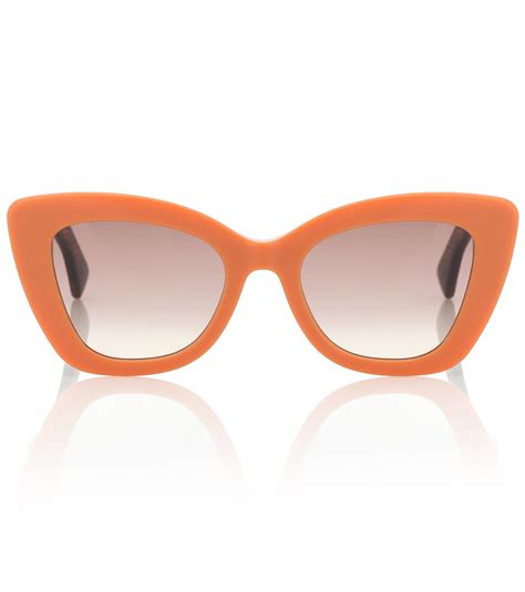 fendi orange eyes|Fendi eyewear for women.